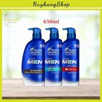 Dầu gội Head and Shoulders Ultramen 650ml Old Spice, Cool Menthol | Huyhangshop