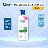 Dầu gội head & shoulder 1200ml hương bạc hà