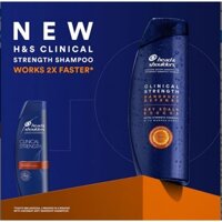 Dầu gội Head & Shoulder Clinical Strength 400ml [HÀNG MỸ CHÍNH HÃNG]