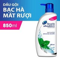 🍀🍀Dầu gội Head & Shoulders - Sạch Gàu Bạc Hà 850ml