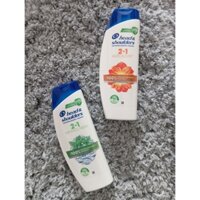 Dầu Gội Head & Shoulders 2 in 1 Antiforfora Shampoo + Balsamo Chai 360ml