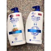 Dầu gội Head & Shoulders 2in1 950 ml Mỹ