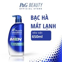 DẦU GỘI HEAD & SHOULDERS ULTRA MEN BẠC HÀ MÁT LẠNH