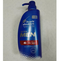 Dầu gội Head & Shoulders Ultra Men Old Spice Chai Vòi Dung Tích 650ml
