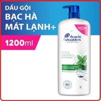 Dầu gội Head&Shoulders Mát Lạnh Bạc Hà 1200ml