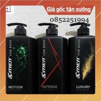 Dầu Gội Hoặc Sữa Tắm Xmen For Boss 650g INTENSE, LUXURY, MOTION (Giá tốt nhất ) (Giá tốt nhất )