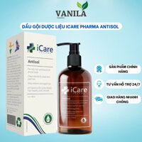 Dầu Gội iCare Antisol Dược Liệu Giúp Sạch Gàu, Giảm Ngứa Chiết Xuất Dược Liệu 240ml