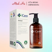 Dầu gội iCare Pharma Antisol pH6.5 240ml ngăn ngừa gàu, rụng tóc, ngứa da dầu tái phát
