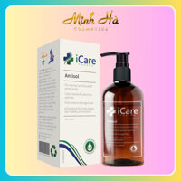 Dầu gội iCare Pharma Antisol pH6.5 240ml ngăn ngừa gàu, rụng tóc, ngứa da dầu tái phát