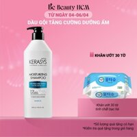 Dầu gội Kerasys Moisturizing Hàn Quốc tăng cường dưỡng ẩm cho tóc khô, xơ, dễ gãy 600ml