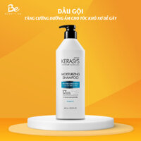 Dầu gội Kerasys Moisturizing Hàn Quốc cân bằng độ ẩm cho mái tóc khô, xơ, dễ gãy 600ml