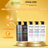 Dầu Gội KERASYS VOLUME CLINIC SHAMPOO - Dầu Gội Đầu Haru Derma VN Giúp Làm Sạch Tóc Khỏi Bụi Bẩn, Cân Bằng Độ Ẩm 750ml