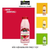 Dầu gội Keratin thực vật chính hãng Cottage