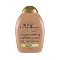 Dầu Gội Keratin Tóc Thẳng Ogx 385Ml