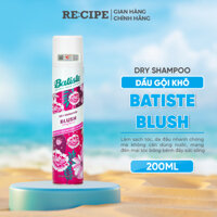 Dầu Gội Khô Batiste Blush, Dầu Gội Đầu Khô Hương Phấn Hoa Giúp Tóc Bồng Bềnh Không Bết Dính 200ml