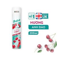 Dầu Gội Khô Batiste Giá Rẻ Hương Hoa Anh Đào Mạnh Mẽ Dạng Bột Siêu Mịn, An Toàn Giúp Tóc Hết Ngứa Và Bết Dính 200ml