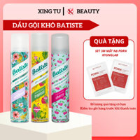 Dầu Gội Khô Batiste Xịt Khô Tóc Batiste Dry Shampoo 200ml Hết Ngứa, Hết Bết Dính giúp tóc bồng bềnh - Xingtu Beauty