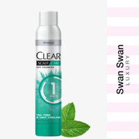 Dầu Gội Khô Clear Bạc Hà Mát Lạnh 170ml