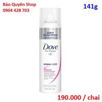Dầu gội khô Dove Refresh Care Volume Dry Shampoo 141g