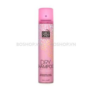 Dầu gội khô Girlz Only Dry Shampoo Party Night hương trái cây (200ml)