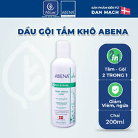 Dầu gội khô làm sạch tóc và cơ thể Abena 200ml, Dầu gội khô cho mẹ sau sinh làm sạch tóc và cơ thể