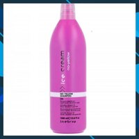 Dầu gội khử vàng No-Yellow Inebrya Ice-Cream shampoo cho tóc nhuộm trắng bạch kim highlight Italy 1000ml