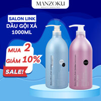 Dầu gội KUMANO Salon Link Extra Treatment 1000ml siêu dưỡng dùng cho tóc uốn, nhuộm - Manzoku