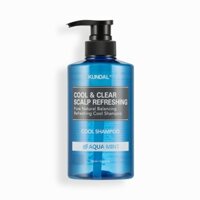 Dầu gội Kundal Cool & Clear Scalp Refreshing Cool Aqua Mint 500ml