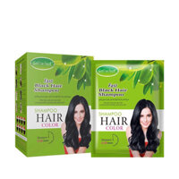 Dầu Gội Là Đen Shampoo Hair Color Oli (Hộp 10 gói)