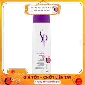 Dầu gội làm dày tóc SP Wella Volume Shampoo - 250ml