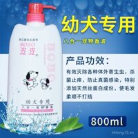 Dầu gội làm trắng khử mùi cho thú cưng Bobo Flea and Lice Killer 800ml, gel tắm cho chó Poodle và Golden Retriever mới
