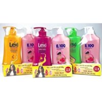 Dầu Gội LEXI (650g) Tặng kèm Sữa Tắm E100 (520g)