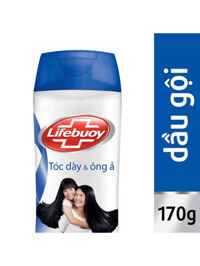 Dầu Gội Lifebuoy Tóc Dày Óng Ả (170g)