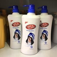 Dầu gội Lifebuoy Tóc mềm mượt chai 640g ( mầu xanh )