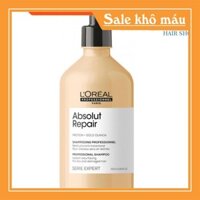 DẦU GỘI LOREAL ABSOLUTE REPAIR GOLD QUINOA 2021 CHO TÓC HƯ TỔN 500ML (CHAI)