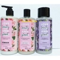 Dầu Gội Love Beauty And Planet Giảm Sơ Rối Vào Nếp Mềm Mượt 400ml Thái Lan