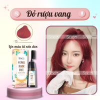 Dầu gội LƯỢC nhuộm tóc SACO CHÍNH HÃNG lên màu CHUẨN ĐẸP từ mọi nền tóc Đỏ Rượu Vang