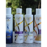 Dầu gội Lux Soft Shine 160g, dầu gội mới, sức sống tươi sáng, ẩm ướt, mượt mà, dầu xả cải thiện xoăn, mẫu
