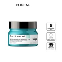 Dầu gội & mặt nạ đất sét 2in1 cho tóc dầu L'Oreal Scalp Advanced