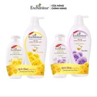 Dầu gội mềm mượt Enchanteur Charming/ Sensation 650gr - Tặng Sữa tắm Charming/ Sensation 150gr