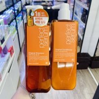 Dầu gội Mise En Scene Perfect Serum Golden Morocco Argan Oil Original Shampoo & Conditioner 680ml [Mẫu mới]
