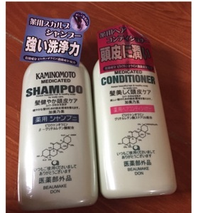 Dầu gội mọc tóc Kaminomoto Medicated Shampoo B&P