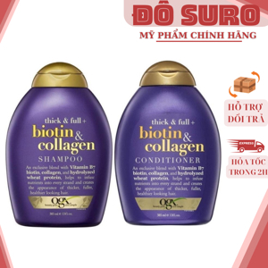 DẦU GỘI MỌC TÓC OGX THICK & FULL BIOTIN COLLAGEN SHAMPOO