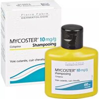 Dầu gội Mycoster 60ml (Mycoster Shampoing antifongique) điều trị nấm da đầu, gàu hiệu quả nhanh