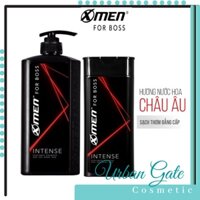 Dầu gội nam giới XMEN For Boss Intense Perfumed Shampoo 380g/650g Dầu gọi nam