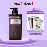 Dầu gội nam Kerasys Homme Deep Cleansing Cool cao cấp Hàn Quốc tinh chất bạc hà sạch sâu, giàm nhờn