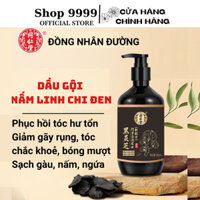 Dầu gội nấm linh chi đen 300ml Đồng Nhân Đường phục hồi tóc hư tổn, giảm gãy rụng tóc, sạch gàu, nấm, ngứa SHOP 9999