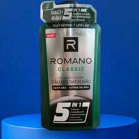 dầu gội Nam Romano classic 5 in 1 650g sạch gàu dưỡng da đầu