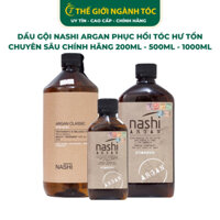 Dầu Gội Nashi Argan Phục Hồi Tóc Hư Tổn 200ml/500ml/1000ml