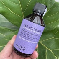 Dầu gội Nashi  khử ánh vàng cho tóc xám, trắng 250ml